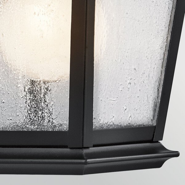 Lampade da esterno KICHLER, Mount Vernon, dimmerabile, Nero, Alluminio