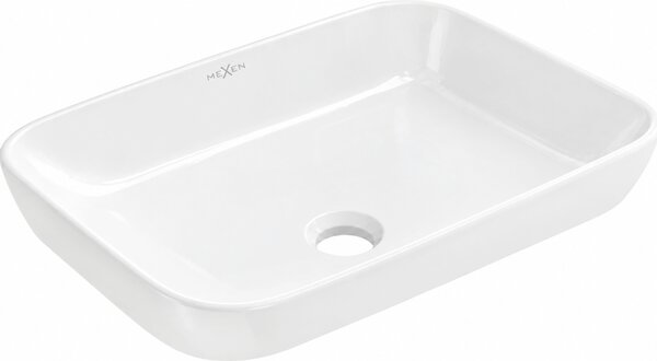 Mexen Nina lavabo da incasso nel piano 51 x 33 cm, bianco - 21665100