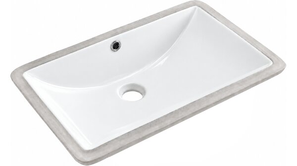 Mexen Venus lavabo sottopiano 60 x 37 cm, bianco - 25416000