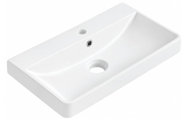 Mexen Dagna lavello da incasso nel piano 60 x 35 cm, bianco - 21996000