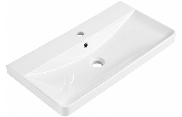 Mexen Dagna lavabo incassato nel piano 81 x 39 cm, bianco - 21998000