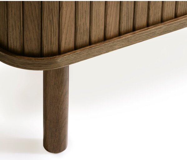 Tavolo TV marrone in rovere 56x160 cm Cavo - Unique Furniture