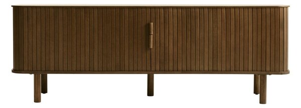 Tavolo TV marrone in rovere 56x160 cm Cavo - Unique Furniture