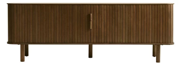 Tavolo TV marrone in rovere 56x160 cm Cavo - Unique Furniture