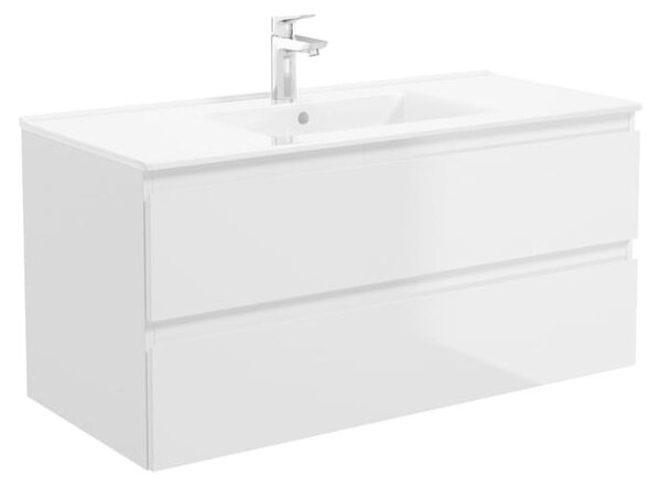OLTENS Lavabo da bagno per mobili, dimensioni 101 x 46 cm
