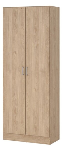 Armadio di colore naturale con effetto rovere 70x181x36 cm Focus – Tvilum