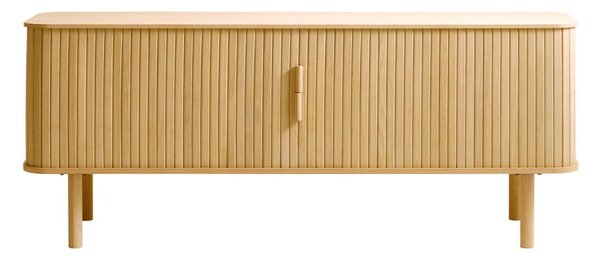 Tavolo TV in rovere naturale 56x160 cm Cavo - Unique Furniture