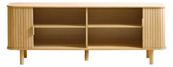 Tavolo TV in rovere naturale 56x160 cm Cavo - Unique Furniture