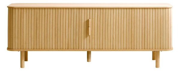 Tavolo TV in rovere naturale 56x160 cm Cavo - Unique Furniture