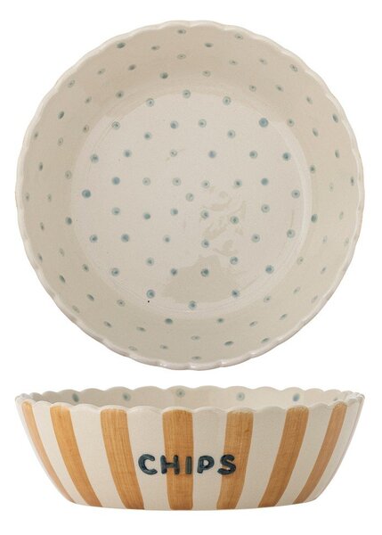 Ciotola gialla/color crema in ceramica ø 24 cm Chip – Bloomingville