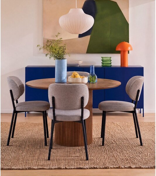 Sedia da pranzo beige Fowler - Unique Furniture