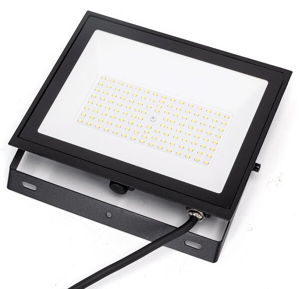 Faro proiettore Led Slim 70W Nero da esterno IP65 Bianco freddo 6500K Aigostar