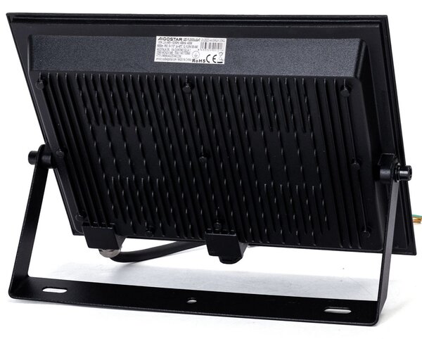 Faro proiettore Led Slim 100W Nero da esterno IP65 Bianco neutro 4000K Aigostar