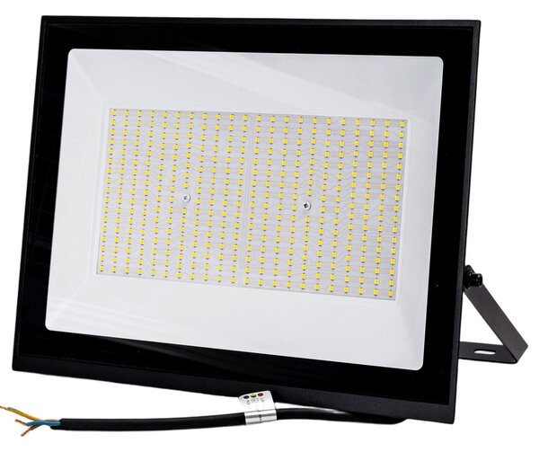 Faro proiettore Led Slim 200W Nero da esterno IP65 Bianco neutro 4000K Aigostar