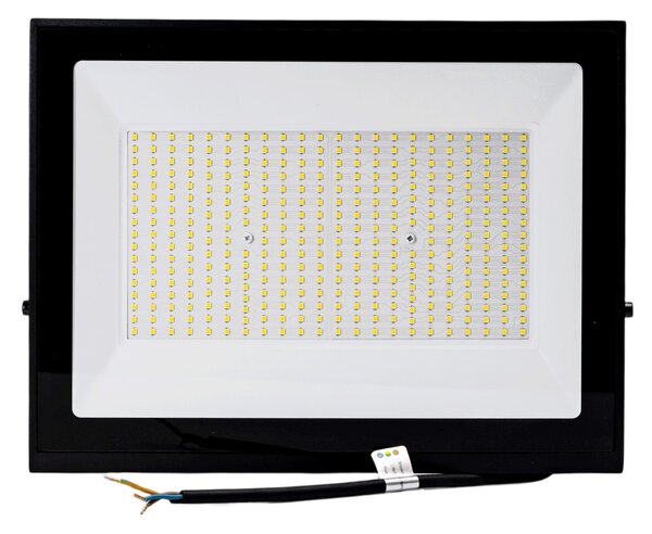 Faro proiettore Led Slim 200W Nero da esterno IP65 Bianco neutro 4000K Aigostar