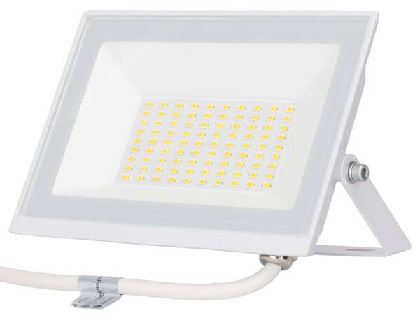Faro proiettore Led Slim 50W Bianco da esterno IP65 Bianco neutro 4000K Aigostar