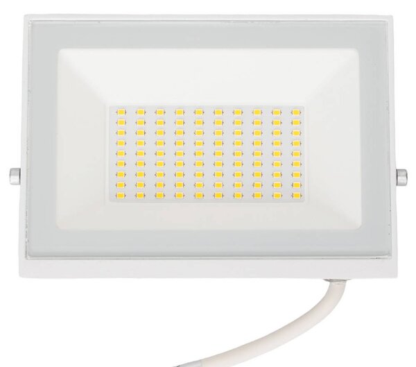 Faro proiettore Led Slim 50W Bianco da esterno IP65 Bianco neutro 4000K Aigostar