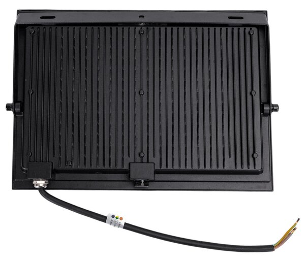Faro proiettore Led Seven 100W Nero da esterno IP65 RGB luce regolabile e dimmerabile con telecomando Aigostar