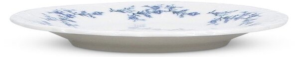 Piatto da dolce bianco/blu in porcellana ø 16 cm Retro – BonBistro