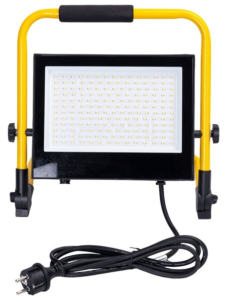 Faro Led da lavoro portatile 100W Nero e giallo IP65 Bianco freddo 6500K Aigostar