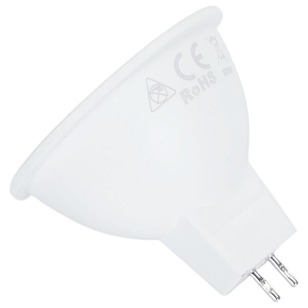 Faretto Led MR16 7W Apertura 100 gradi Bianco caldo 3000K Aigostar