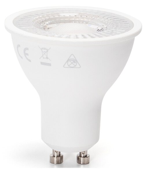 Faretto Led GU10 7W COB Apertura 63 gradi Bianco neutro 4000K Aigostar