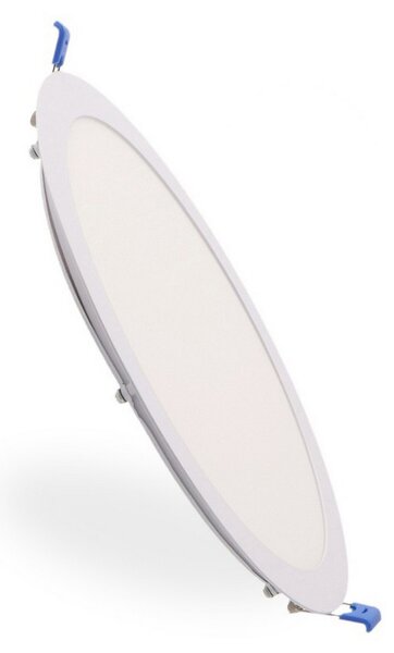 Faretto Led da incasso Slim Serie Pro 25W Rotondo Cornice bianca Apertura 120 gradi CCT temperatura colore regolabile iSG Lighting