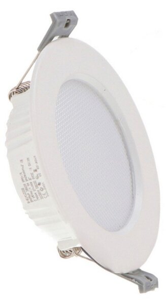 Faretto Led da incasso Lass 7W Rotondo Cornice bianca Apertura 120 gradi CCT temperatura colore regolabile iSG Lighting