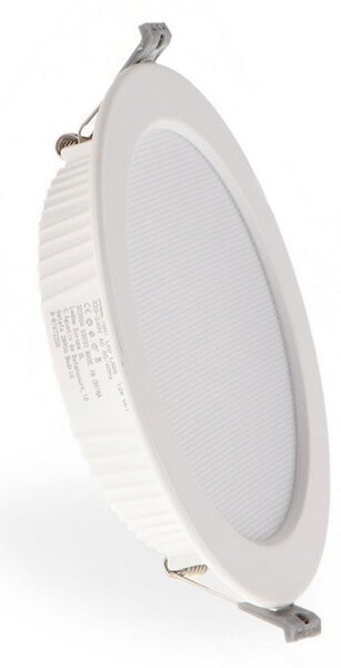 Faretto Led da incasso Lass 12W Rotondo Cornice bianca Apertura 120 gradi CCT temperatura colore regolabile iSG Lighting