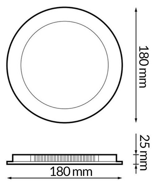 Faretto Led da incasso Lass 18W Rotondo Cornice bianca Apertura 120 gradi CCT temperatura colore regolabile iSG Lighting