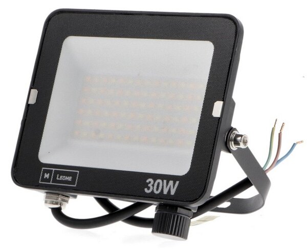 Faro proiettore Led 30W Nero da esterno IP65 CCT temperatura colore regolabile M LEDME