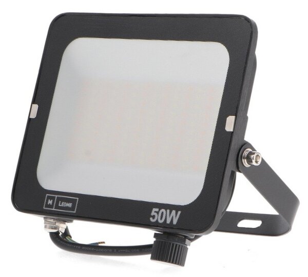 Faro proiettore Led 50W Nero da esterno IP65 CCT temperatura colore regolabile M LEDME
