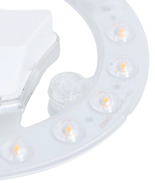 Modulo Led 12W per plafoniere e lampadari calamitato Bianco caldo 3000K Aigostar
