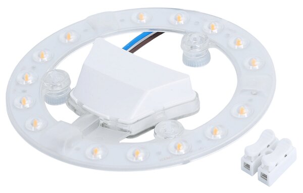 Modulo Led 12W per plafoniere e lampadari calamitato Bianco caldo 3000K Aigostar