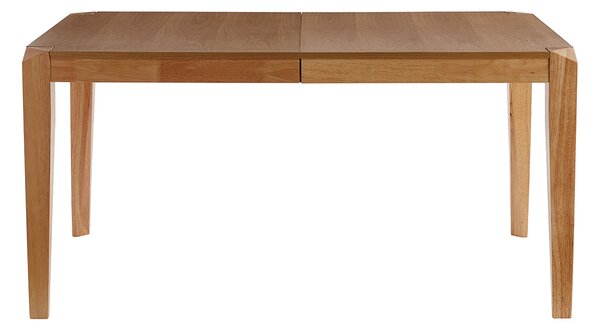 Tavolo da pranzo allungabile impiallacciatura frassino e legno massello di hevea L150-180 cm BOLLY