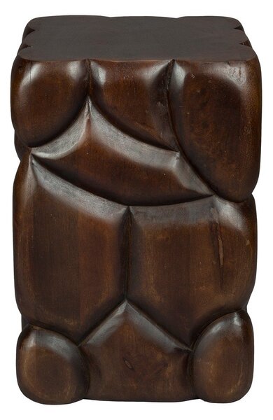 Tavolino in mango massiccio 30x30 cm Brooklyn – Dutchbone