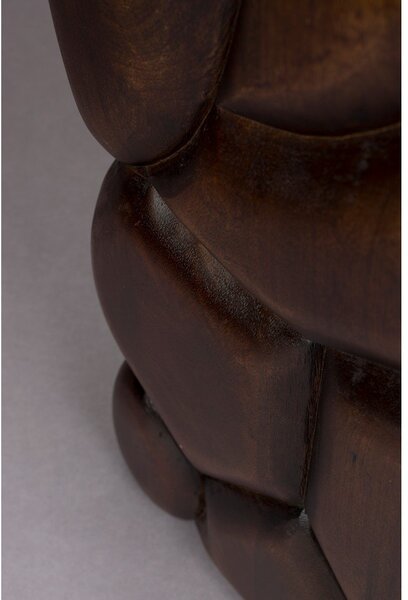 Tavolino in mango massiccio 30x30 cm Brooklyn – Dutchbone