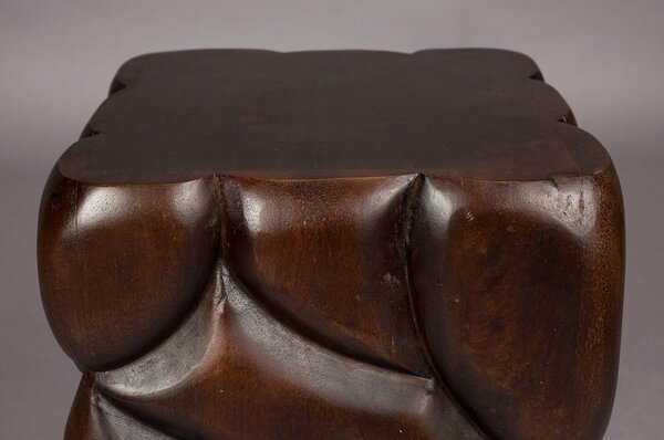 Tavolino in mango massiccio 30x30 cm Brooklyn – Dutchbone
