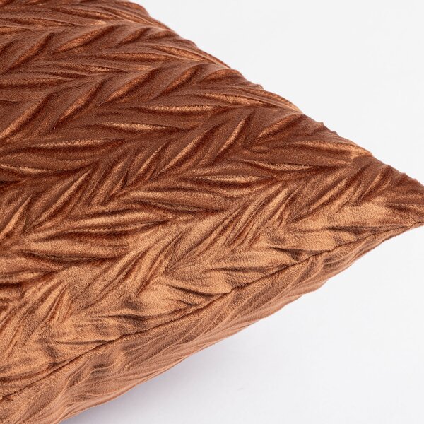 Cuscino Arredo 45X45 Ginevra CHOCOLAT Velluto Caleffi