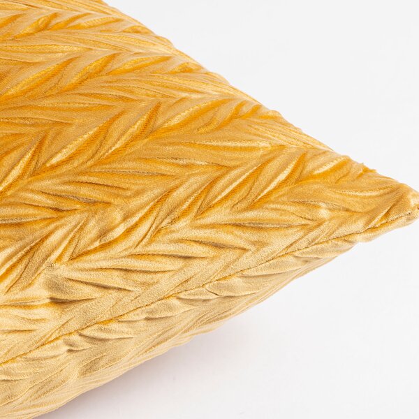 Cuscino Arredo 45X45 Ginevra GOLD Velluto Caleffi