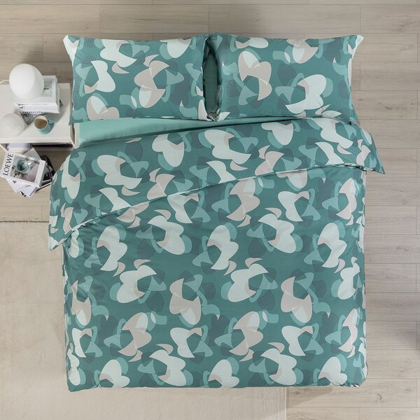 Completo Copripiumino SINGOLO York ARTIC Cotone Caleffi