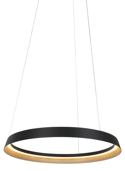 Steinhauer - lampada a sospensione - Ringlux - nero - metallo - Ø 60cm - LED - 3692ZW