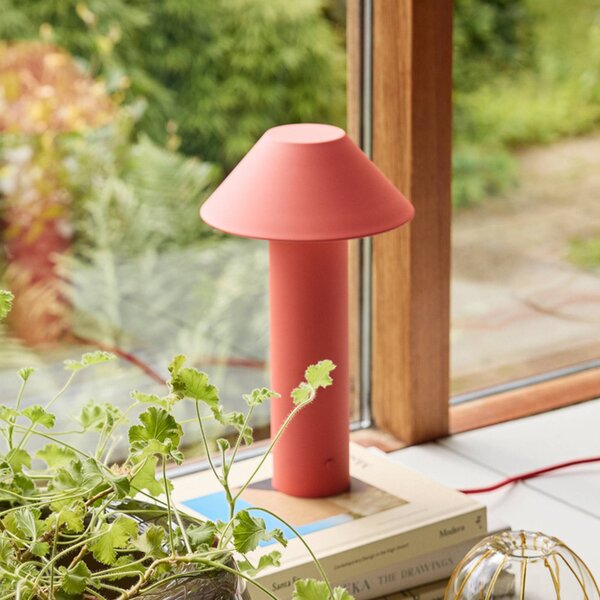 Hübsch Lampada da tavolo Tower, dimmerabile, Rosso, Soggiorno / Sala da pranzo, Metallo, Moderno, Lampada da tavolo