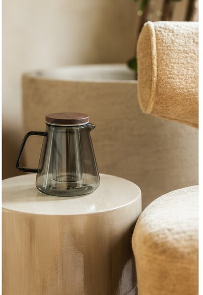 Teiera grigia in vetro con filtro 930 ml Luma – S|P Collection