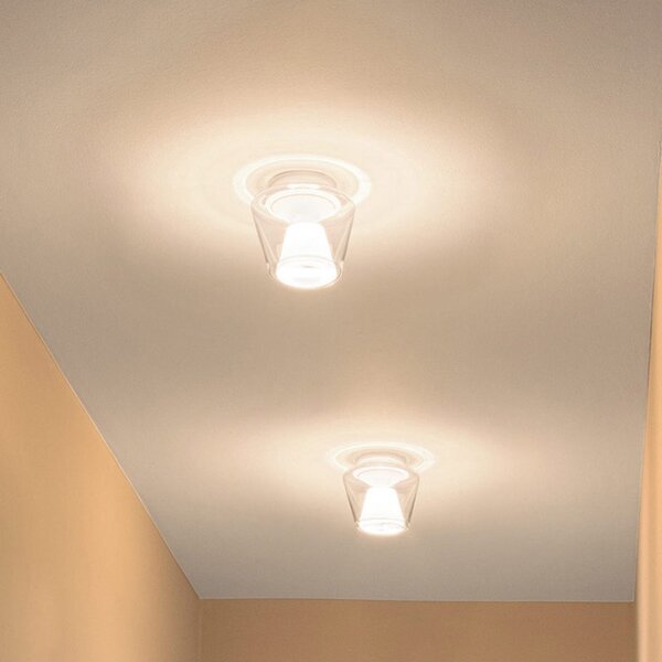 Plafoniera Serien Lighting, Annex M, dimmerabile, Trasparente, Soggiorno, Vetro, Design