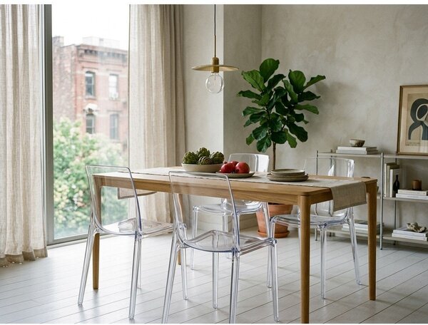 Sedia da pranzo in plastica Adele – Bizzotto