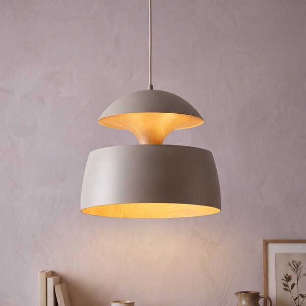 OSRAM Lampada a sospensione Decor Hazel, dimmerabile, Crema / Ambra, Soggiorno / Sala da pranzo, Metallo, Moderno, Lampada a sospensione