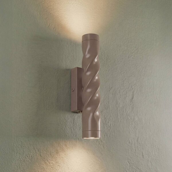 OSRAM Applique da parete Decor Twirl, Crema / Ambra, Soggiorno / Sala da pranzo, Metallo, Moderno, Applique