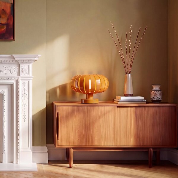 OSRAM Lampada da tavolo Decor Flora, Giallo / Arancione, Soggiorno / Sala da pranzo, Metallo, Giovanile, Lampada da tavolo