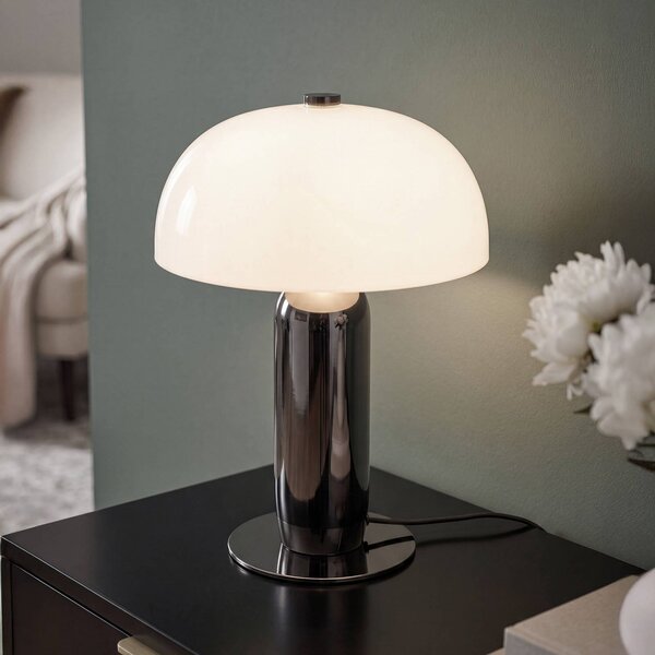 OSRAM Lampada da tavolo Decor Arc, dimmerabile, Alluminio / Grigio / Zincato, Soggiorno / Sala da pranzo, Metallo, Moderno, Lampada da tavolo